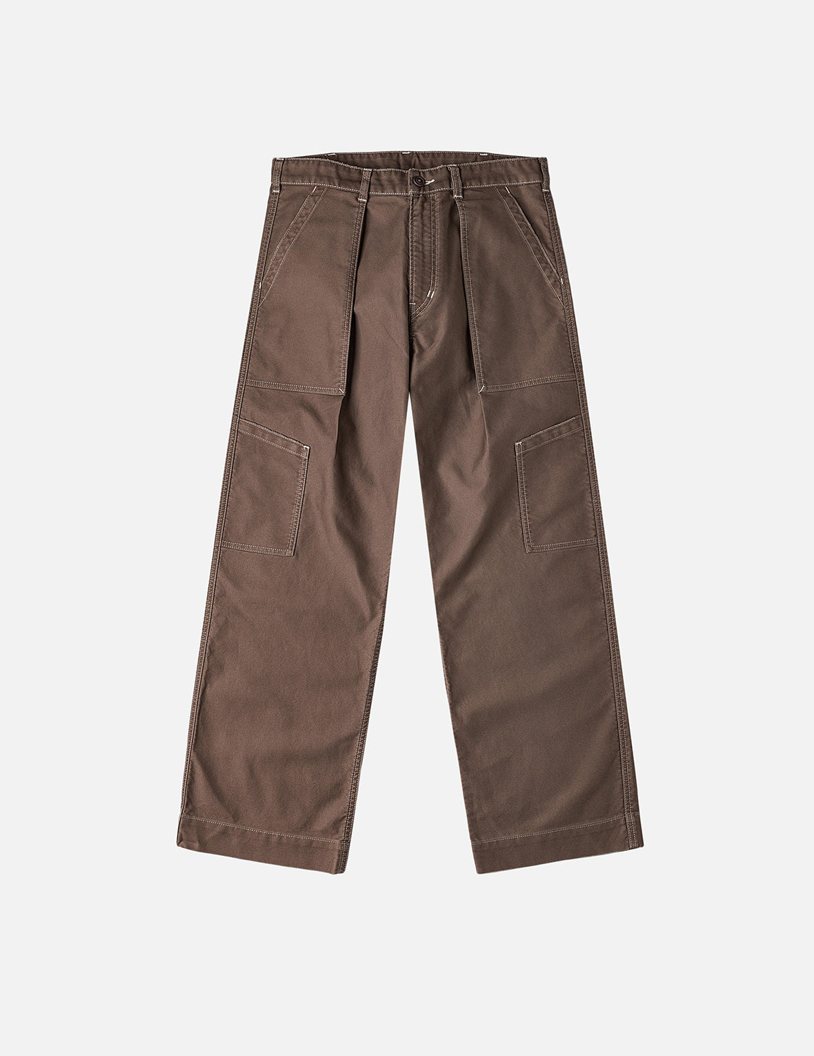 ハンドペイントカモメプリントリラックスフィットフライトパンツ